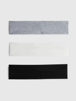 Stretch-Stirnbänder, 3er-Pack