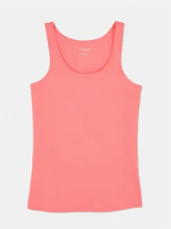 Stretch-Tanktop mit U-Ausschnitt