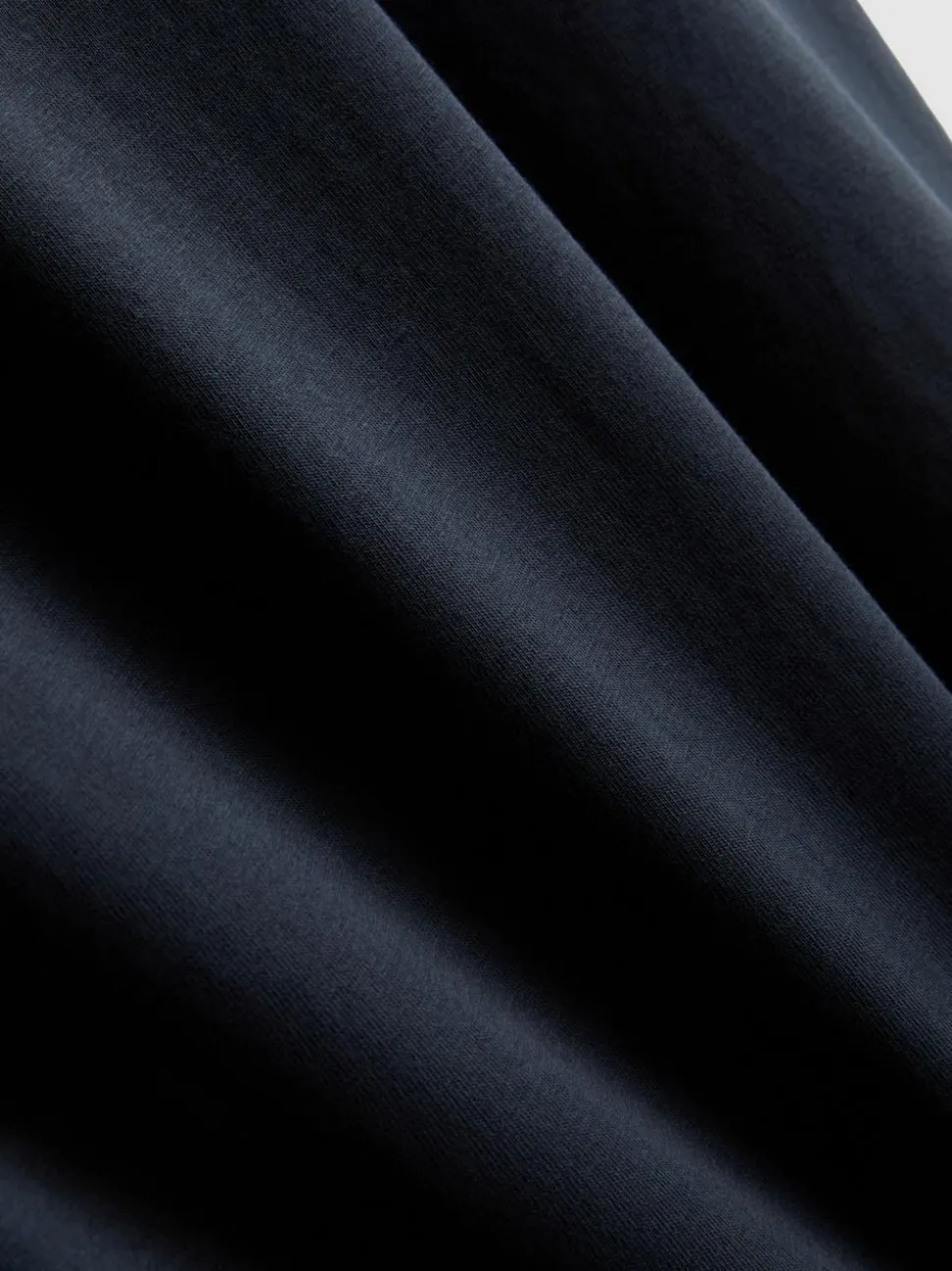 Stretch-T-Shirt aus Baumwolle mit Rundhalsausschnitt