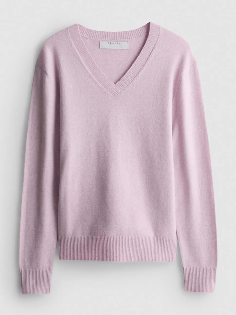 Strickpullover mit V-Ausschnitt
