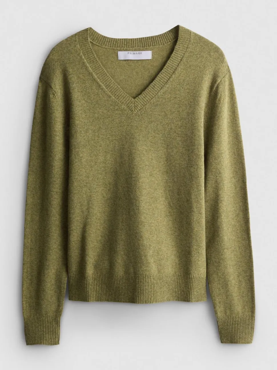 Strickpullover mit V-Ausschnitt