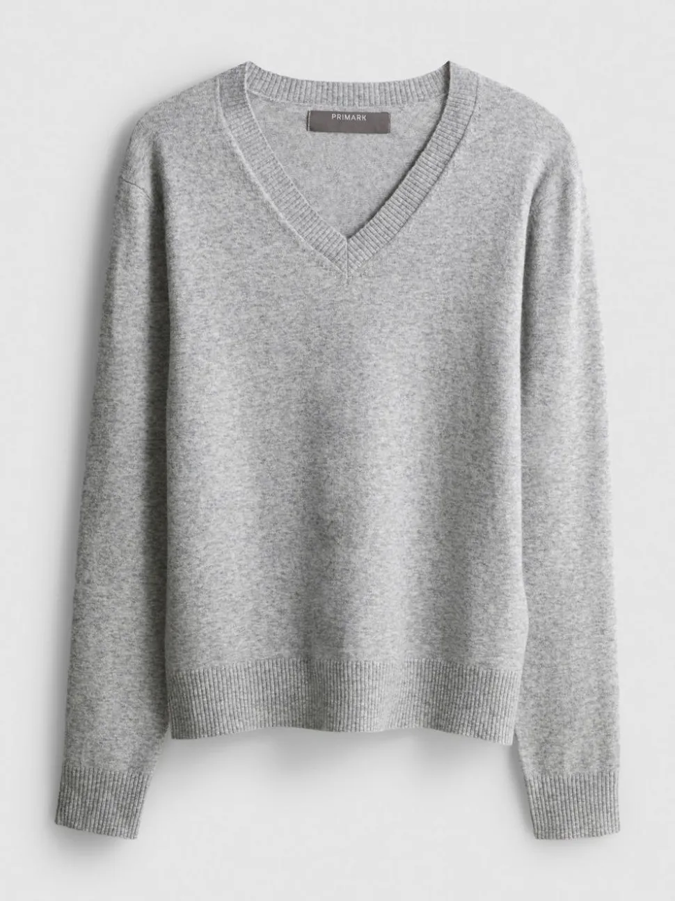 Strickpullover mit V-Ausschnitt