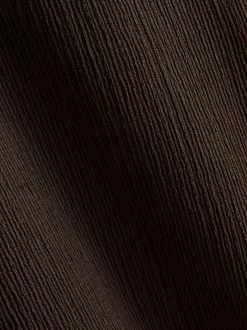 Strukturierte, ausgestellte Leggings mit Umschlag