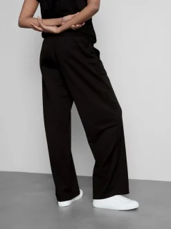 Strukturierte Marlene-Hose