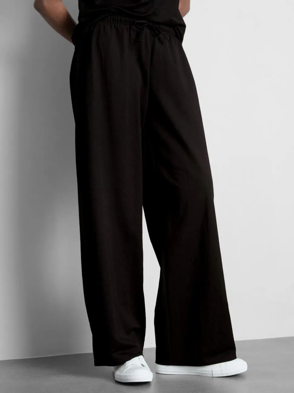 Strukturierte Marlene-Hose
