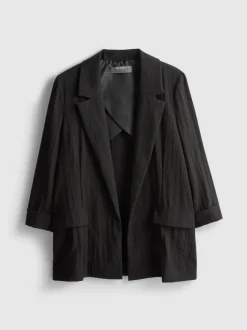 Strukturierter Blazer mit Reverskragen