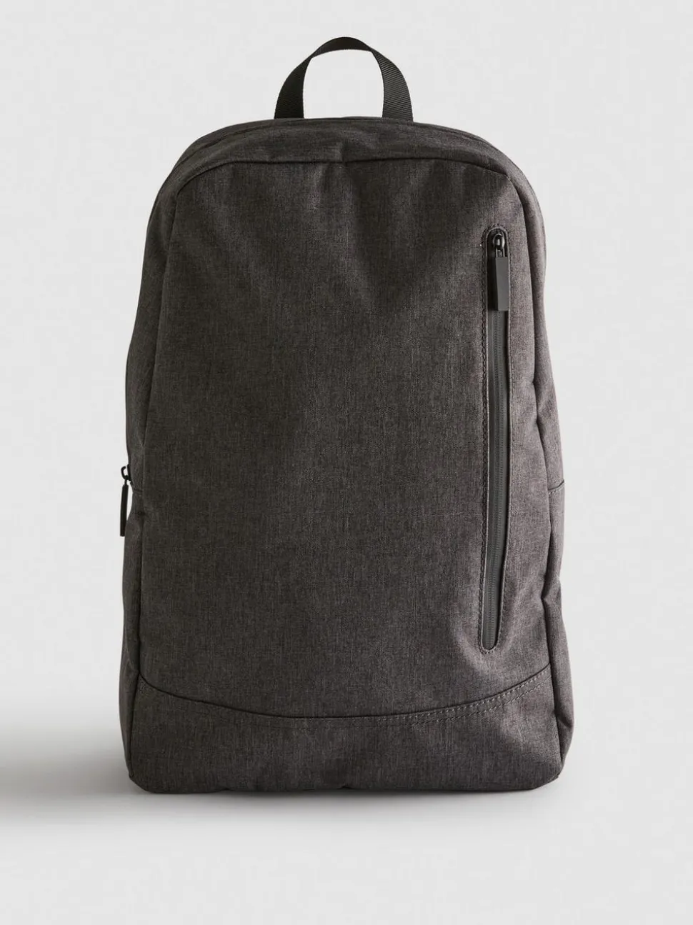 Strukturierter Rucksack mit Reißverschluss