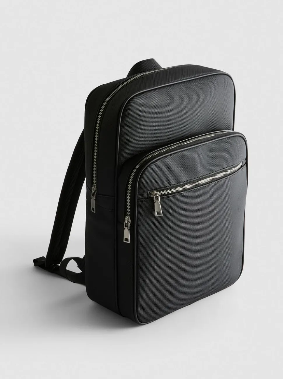 Strukturierter „The Edit“ Rucksack mit Reißverschluss