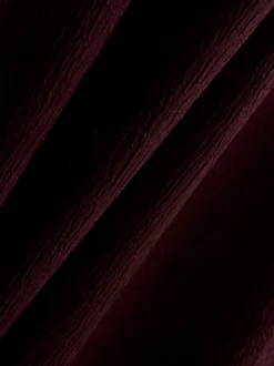 Strukturierte Satinhose mit geradem Bein