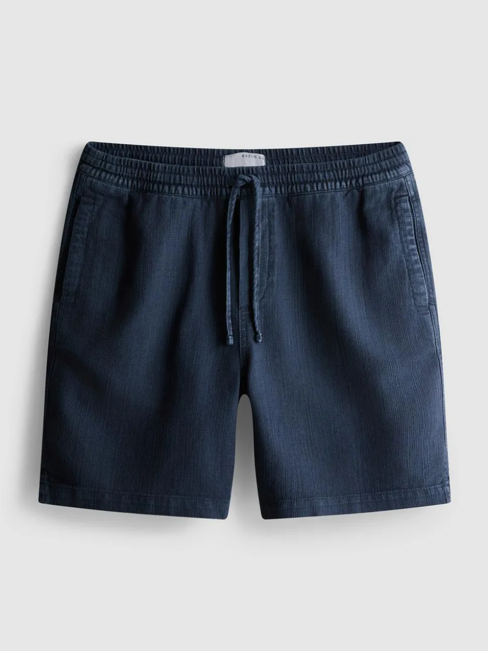 Strukturierte Shorts mit Kordelzug