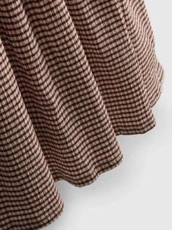 Strukturiertes Minikleid in Knitteroptik