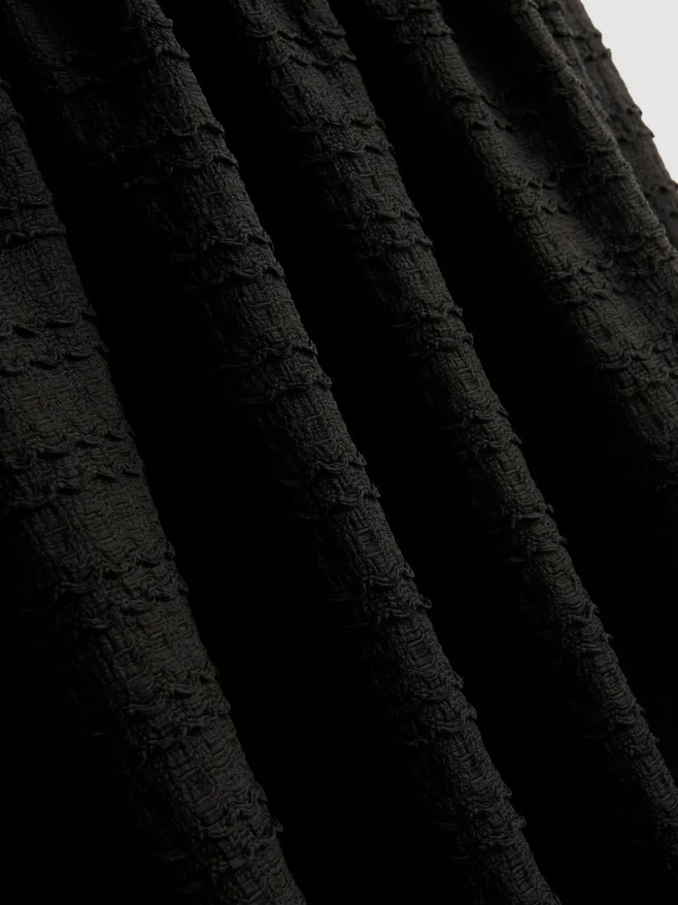 Strukturiertes Minikleid in Knitteroptik