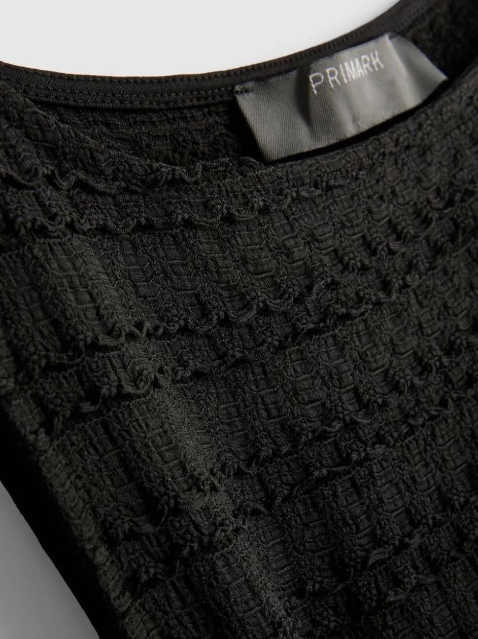 Strukturiertes Minikleid in Knitteroptik