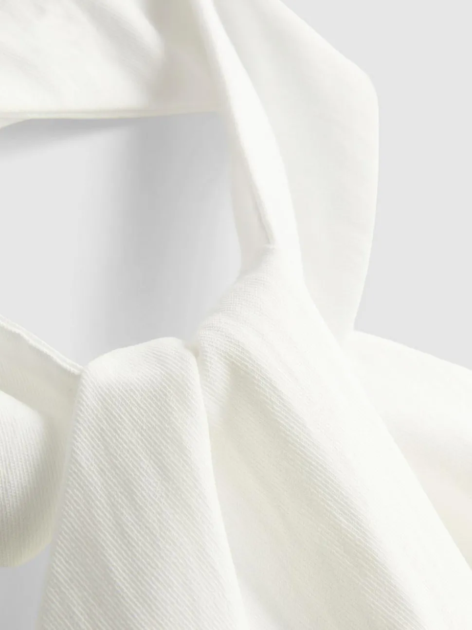 Strukturiertes Neckholder-Top mit Knopfleiste