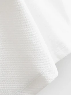 Strukturiertes Poloshirt
