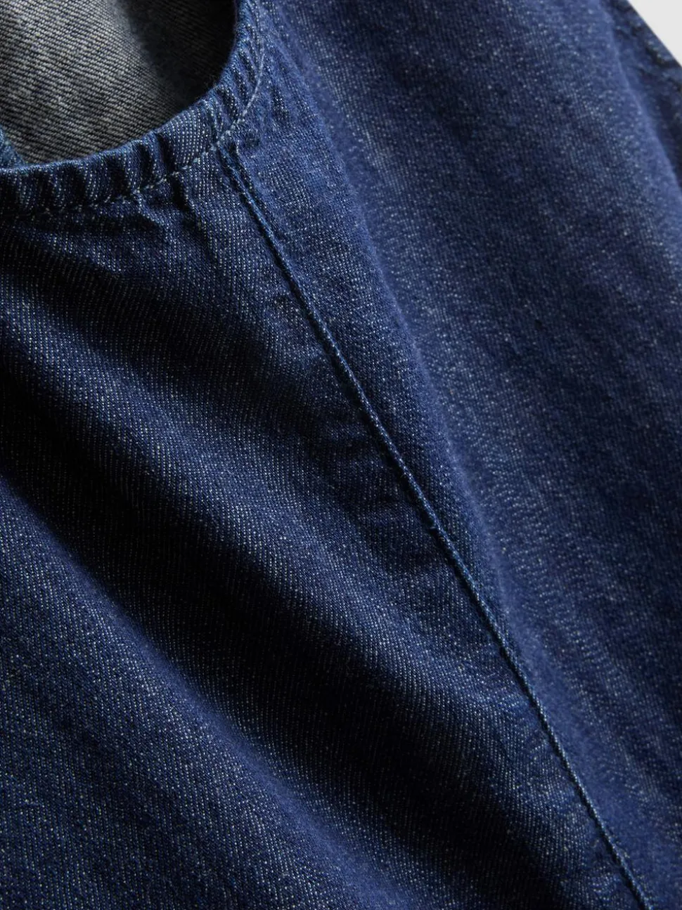 Strukturiertes „The Edit“ Denim-Top
