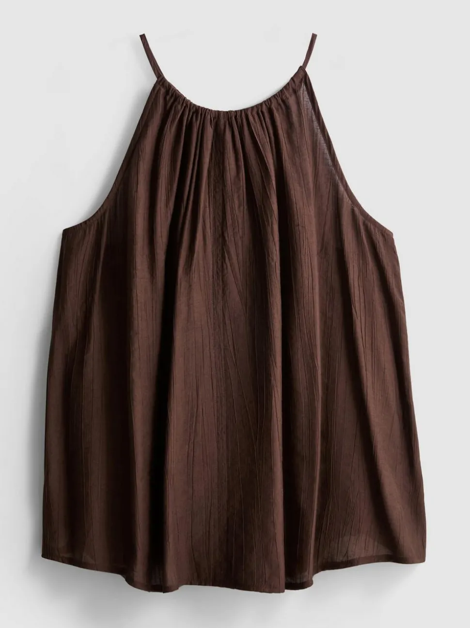 Strukturiertes Trapeztop mit Neckholder