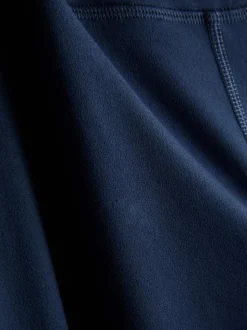 Stützende Active-Leggings mit hohem Bund und ausgestelltem Bein