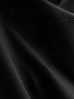 Stützende Active-Leggings mit hohem Bund und ausgestelltem Bein