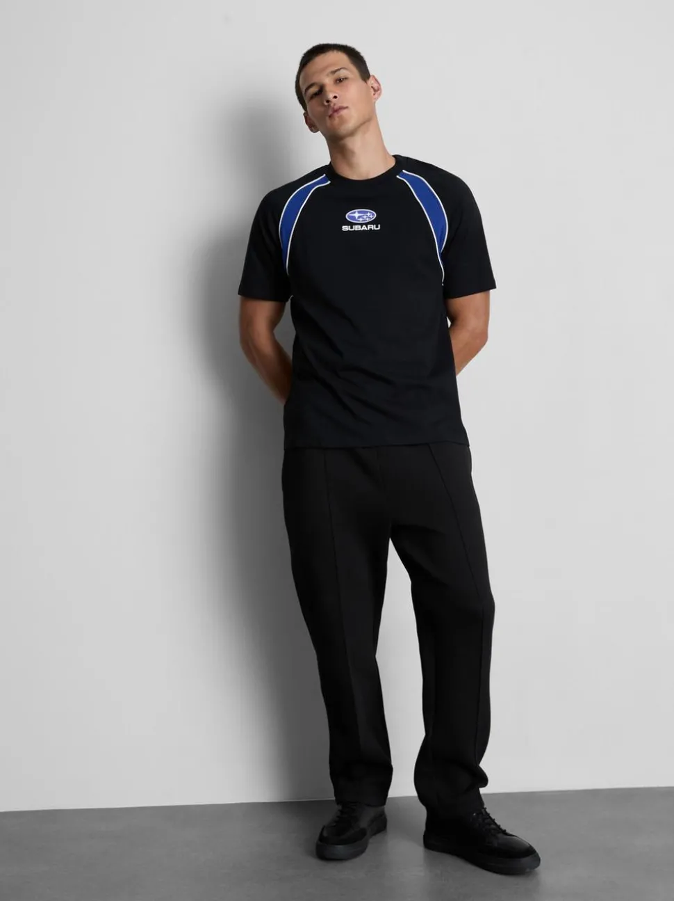 „Subaru“ T-Shirt mit Einsätzen