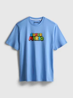 „Super Mario“ Baumwoll-T-Shirt mit Grafik
