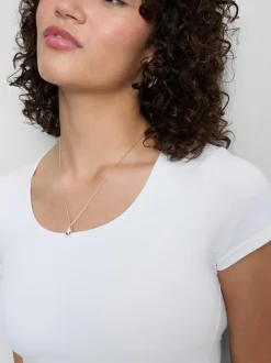 Superweiches, bauchfreies Top mit U-Ausschnitt