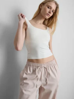Superweiches, kurzes Tanktop