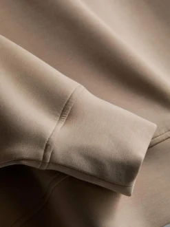 Sweatshirt aus Modalmischung mit Rundhalsausschnitt