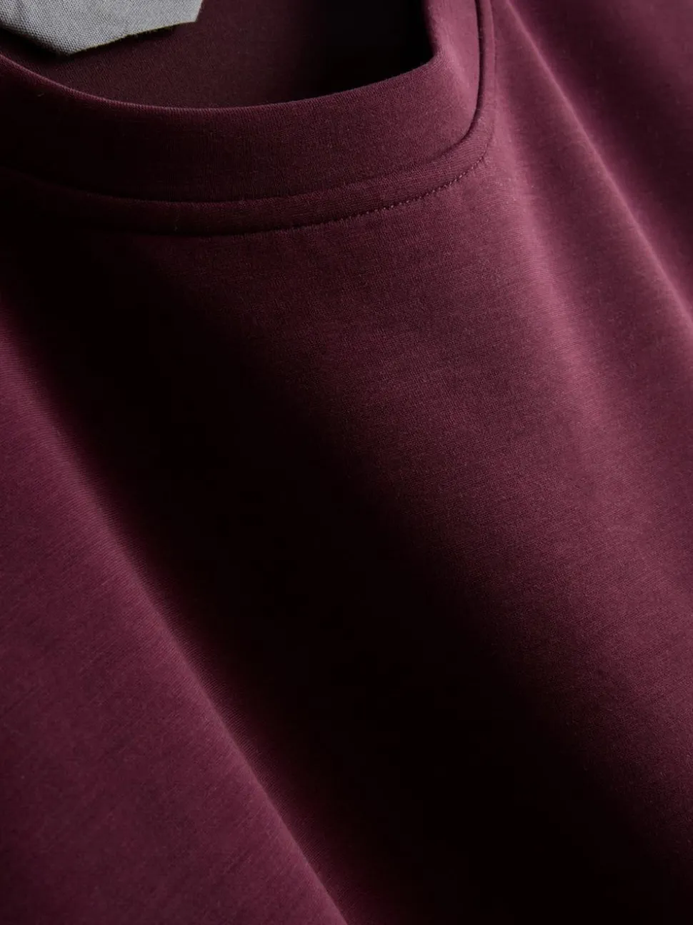 Sweatshirt aus Modalmischung mit Rundhalsausschnitt