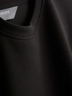 Sweatshirt aus Modalmischung mit Rundhalsausschnitt