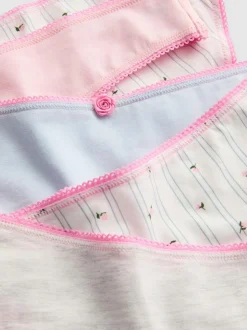 Tangas mit hohem Baumwollanteil, 5er-Pack