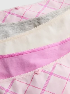 Tangas mit hohem Baumwollanteil, 5er-Pack
