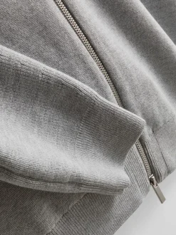 „The Edit“ Cardigan mit Trichterkragen