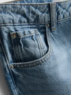 „The Edit“ Denim-Jeans aus Baumwolle mit geradem Bein