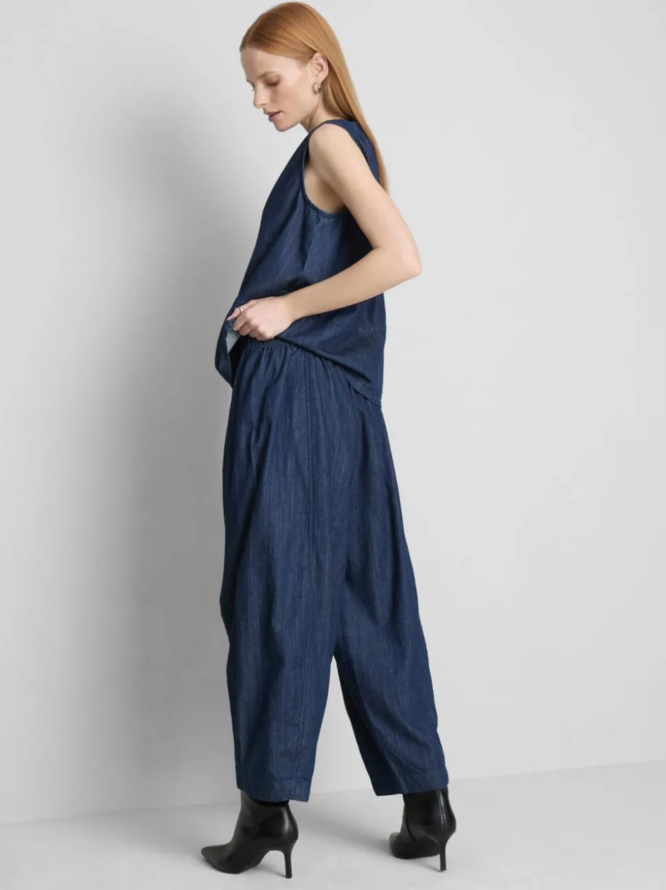 „The Edit“ Jeans mit weitem Bein