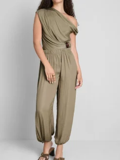 „The Edit“ Satinhose mit Bündchen