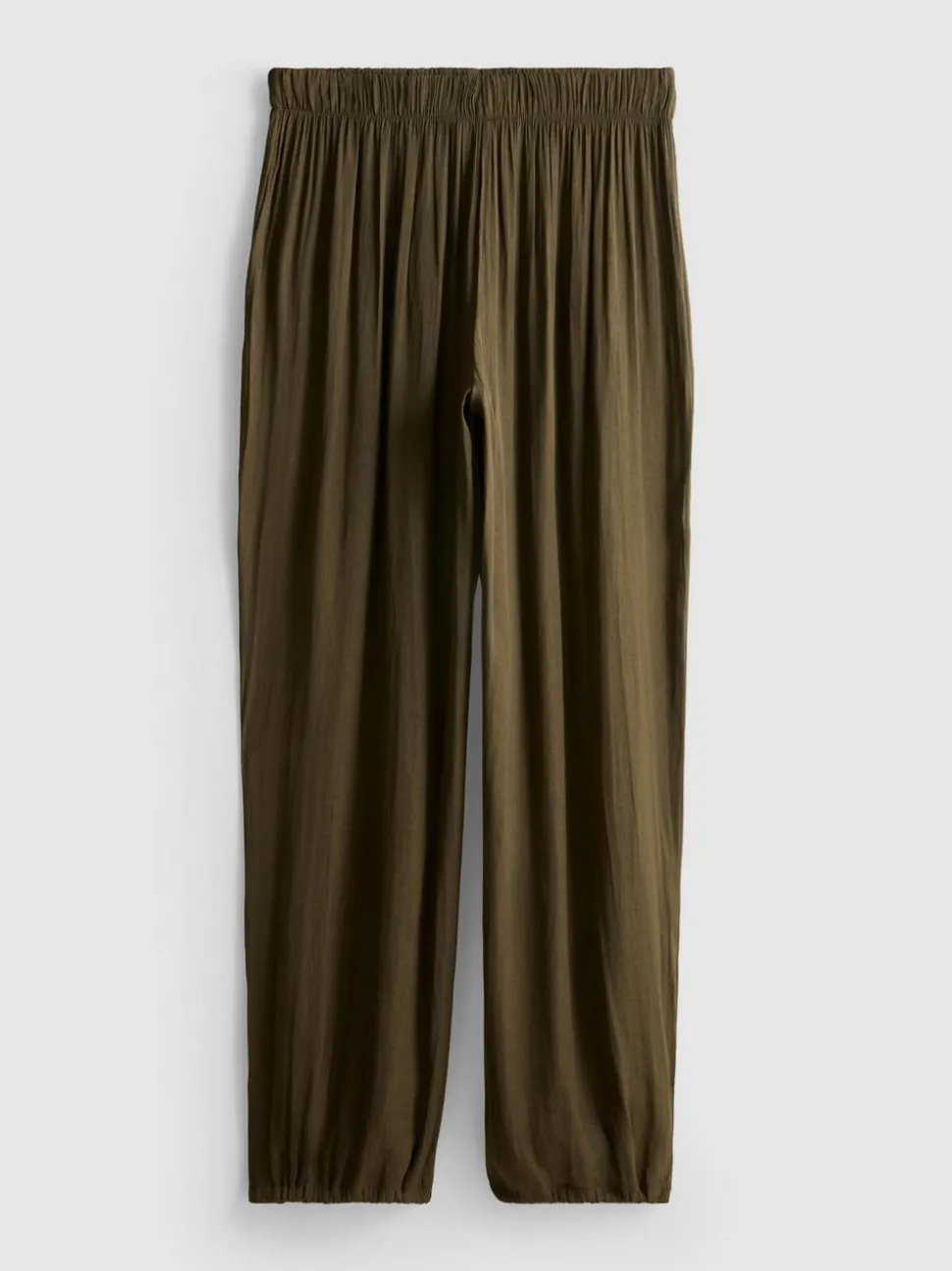 „The Edit“ Satinhose mit Bündchen