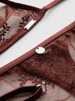 „The Edit“ Spitzenunterwäsche mit Triangel-Bralette