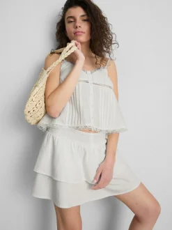 The Primark Scene | Babydoll-Trägertop mit Spitzenmuster