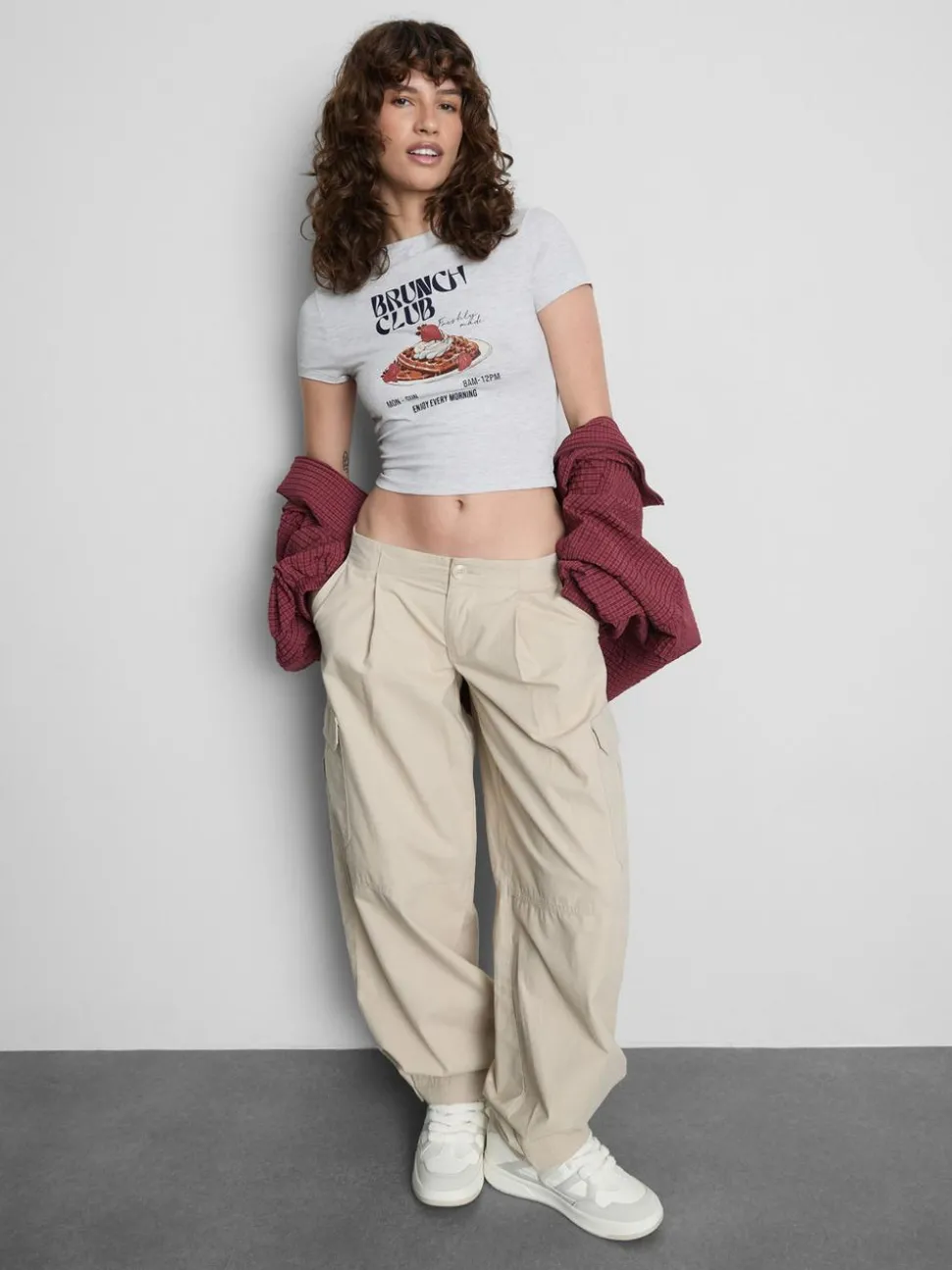 The Primark Scene | „Brunch“ Baby Tee mit hohem Baumwollanteil