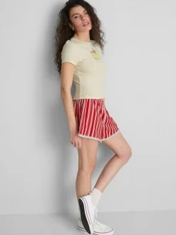 The Primark Scene | Gestreifte Boxershorts mit Spitzenbesatz