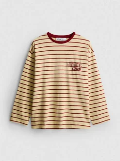 The Primark Scene | Gestreiftes Langarmshirt mit Grafik