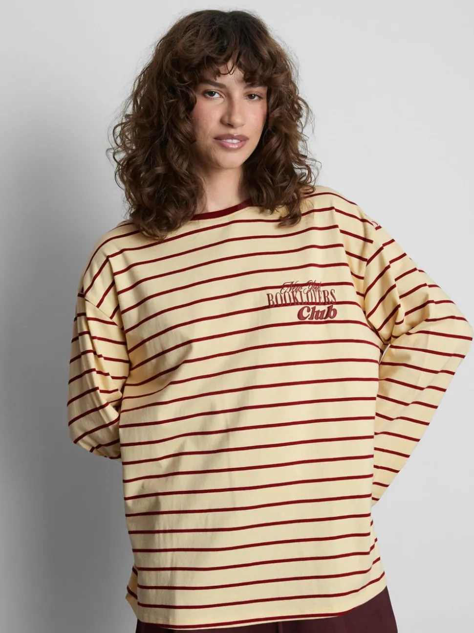 The Primark Scene | Gestreiftes Langarmshirt mit Grafik
