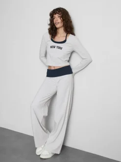 The Primark Scene | Hose mit weitem Bein und umgeschlagenem Bund
