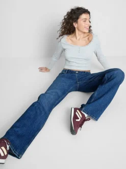The Primark Scene | Jeans mit geradem Bein und niedriger Leibhöhe