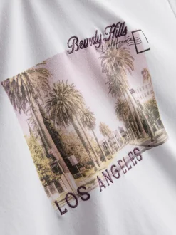 The Primark Scene | „LA“ Baby Tee mit hohem Baumwollanteil