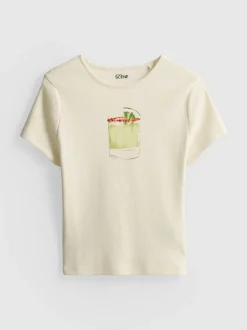 The Primark Scene | „Margarita“ Baby Tee aus Baumwolle