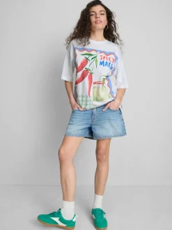 The Primark Scene | Oversized-T-Shirt mit Margarita-Print