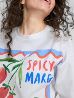 The Primark Scene | Oversized-T-Shirt mit Margarita-Print