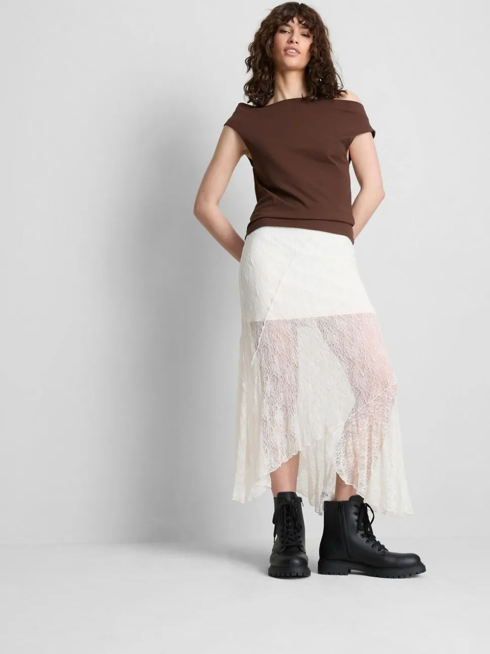 The Primark Scene | Schulterfreies Top mit hohem Baumwollanteil